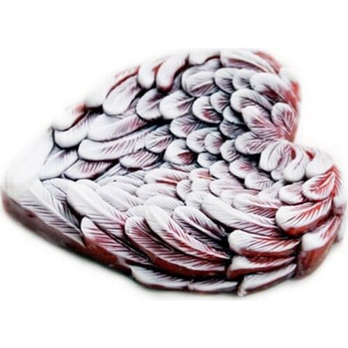 Angel wings Silicone molds angel wings soap mold wing silicone soap molds wing silica gel die Aroma stone moulds candle mould