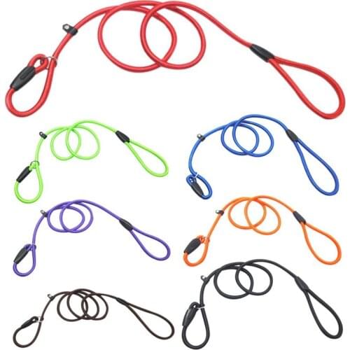 Training Lead Pet Dog Leash Dog Strap Rope Traction Dog Harness Collar Lead Product Adjustable Nylon Pet Dog Leash Rope