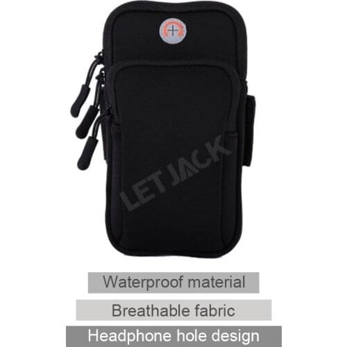 Universal Waterproof Sports Bracelet Tas Running Gym Arm Band Mobile Telephone Bag Case Houder on the for Iphone Samsung Cover
