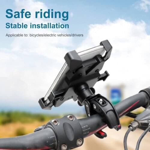 Steady Lightweight MTB Smart Phone Holder Outdoor Adjustable Mount for Motor Cycle Biking Accesorries