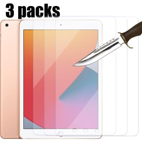Tempered glass screen protector for ipad 10.2 2019 2020 for Apple ipad 7th 8th generation protective film 9H 2.5D