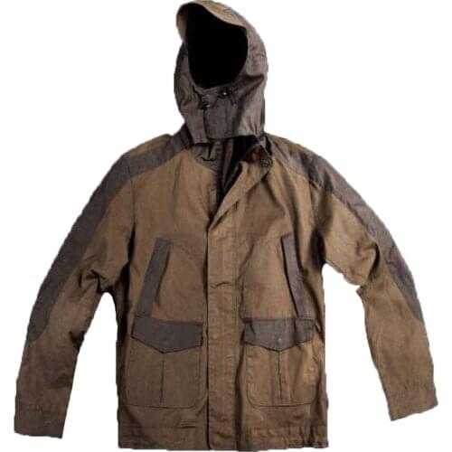 Jacket winter jacket hood camping hiking windproof rainproof special finishing