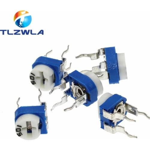 20PCS RM065-103 Potentiometer Horizontal RM065 Adjustable Potentiometer Connector 00 200 500 1K 2K 5K 10K 20K 50K 100K 200K 500K