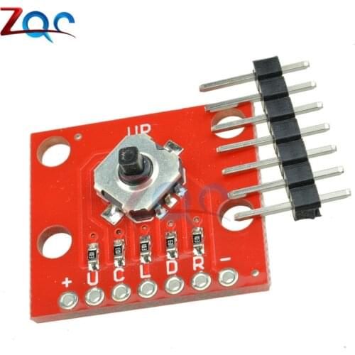 5 Channel 5-Way Tactile Switch Breakout Module Converter Adapter Board for Arduino