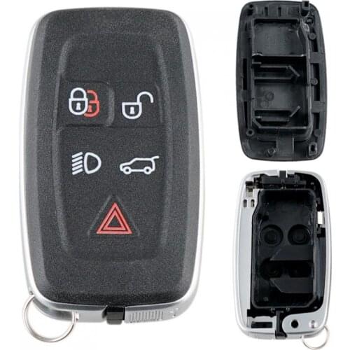 5 Buttons Smart Car Remote Key Shell Fit for Range Rover / Land Rover Discovery 4 Sport / Freelander Evoque