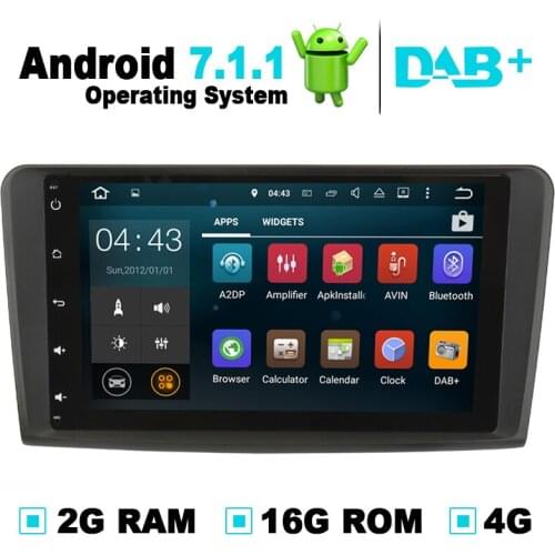 9 inch 2G RAM Android 7.1 Car GPS Navigation Media Stereo Radio For Mercedes Benz X164 GL320 GL350 GL420 GL450 GL500 ML W164