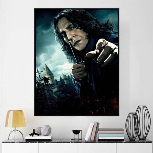 Full diamond square/round rhinestone diamond 5D diamond painting embroidery Severus Snape Mosaic cross stitch gift drop boat New