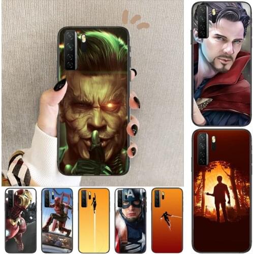 Cable Doctor Strange Wolverine Black Soft Cover The Pooh For Huawei Nova 8 7 6 SE 5T 7i 5i 5Z 5 4 4E 3 3i 3E 2i Pro Phone Case c