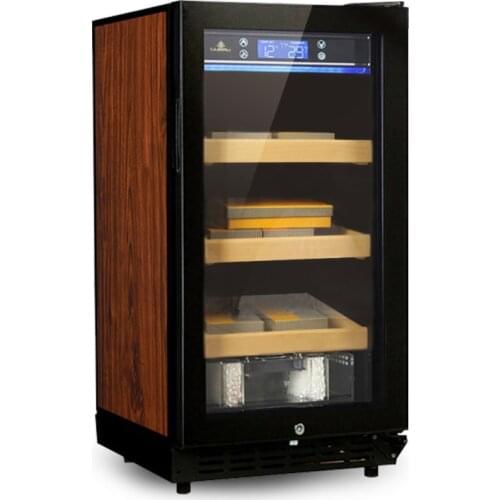 Household Cigar Cabinet Constant Temperature and Humidity Cigar Cabinet Three-layer Cigar Case Wine Cabinet