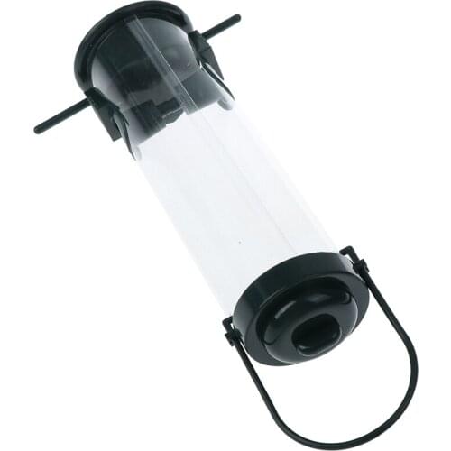 Bird Feeder Park Bird Wild Outdoor Garden Hanging Ports Seed Plastic Feeder Seeds Food Feeder Tree Garden Snacks Bucket Holder