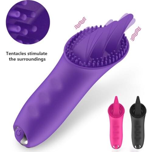 G-spot Massage Vaginal Clitoris Stimulator 10 Frequency Tongue Licking Vibrator Sex Toys for Women Orgasm Adult Sex Products