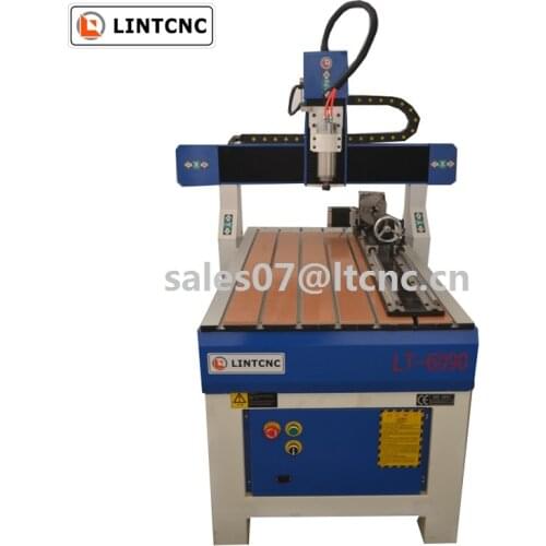 Mini 6090 6012 CNC Router Machine Carving and Cutting Acrylic, PVC, MDF, Plastic Copper, Aluminum