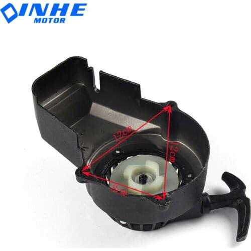 Mini moto Aluminum Easy Pull Starter Pull Start For 2 Stroke 47cc 49cc Engine Pocket Bike Dirt Bike ATV Quad Scooter