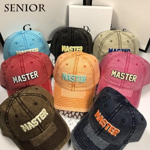 Autumn Cotton Mens Womens Hats Street Hip-hop Embroidery Mens Baseball Caps American Trucker Hats Dad Hats Snapback Mens Hat