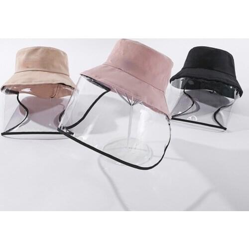 Hot Anti-spitting Protective Hat Dustproof Cover Adult Fisherman Cap Hat Dustproof Cover Safe Head Bucket Fisherman