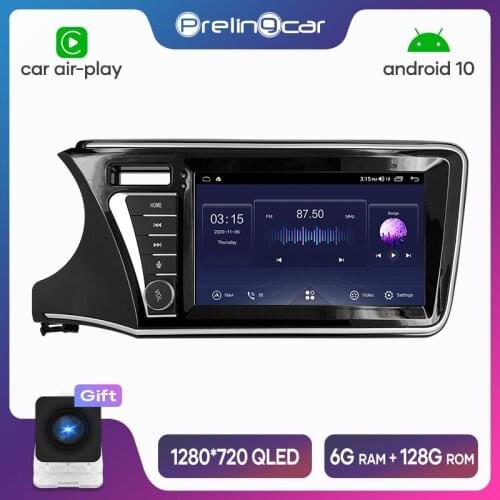 Android 10.0 System Car IPS Touch Screen Stereo For Honda new City player Stereo