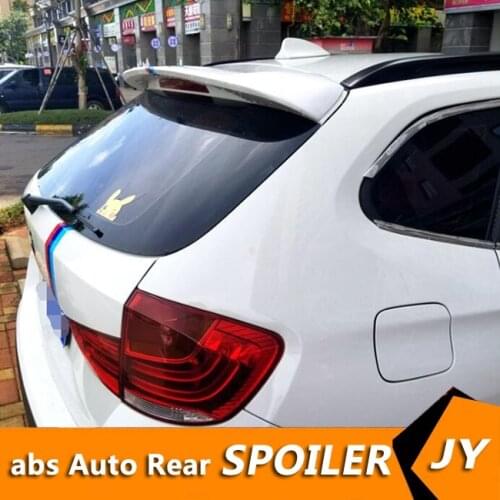 For BMW X1 E84 Spoiler 2015-2018 X1 E84 SPOILER High Quality ABS Material Car Rear Wing Primer Color Rear Spoiler