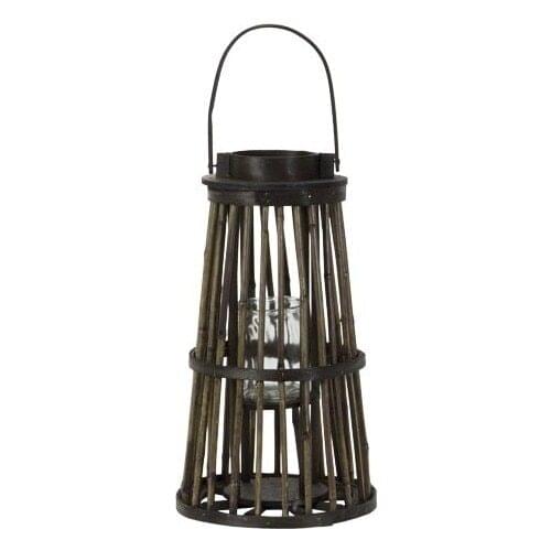 Tmall Home Design Rattan Basket Candle Holder Coffee 11 X46 cm - 808012