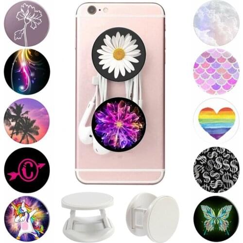 Universal попсокет Young Popped Phone Holder 80 Degree Hot pocket socket Rotatable Round Cell Phone Expanding Stand Grip