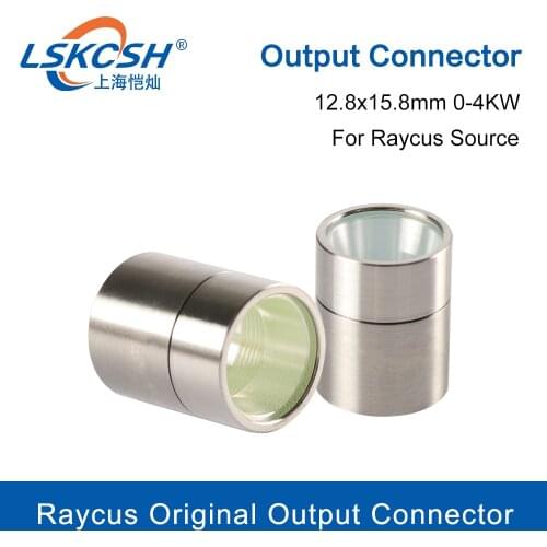 LSKCSH Raycus Fiber Laser Source Output Connector Protective Lens Group For Raycus Fiber Power Source WSX Fiber Laser Cutting