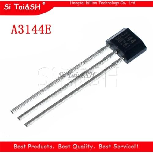10pcs A3144E OH3144 Y3144 Hall Effect Sensor Brushless Electric Motor TO-92UA