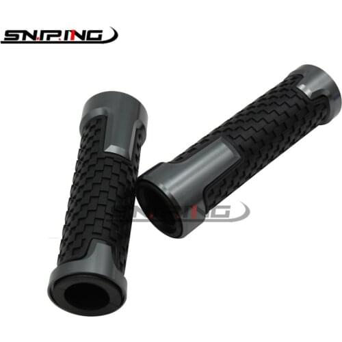 22mm 7/8'' CNC Aluminum Rubber Motorcycle Anti-Skid Handle Grips Grips Handlebar FOR HONDA CB300R CB300 R CB300RR CB300 RR