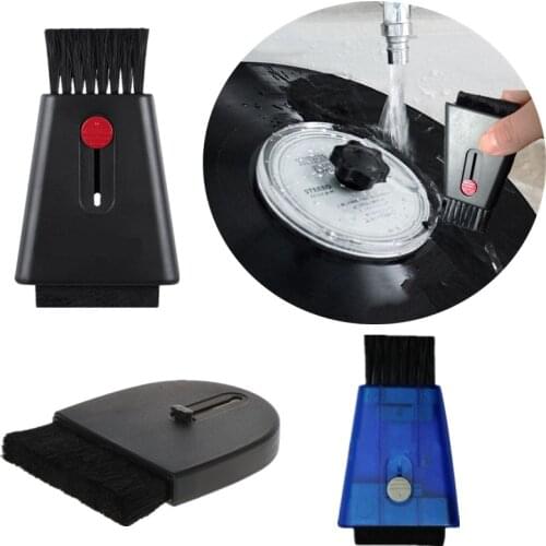 Anti-static Cleaner Screen Clean Brush Push-pull Style Cleaning Kit for Computer Laptop Desktop Keyboard Keypad LP Vinyl Player