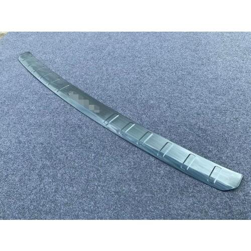 Car accessories For Mercedes-Benz GLS 2020 Stainless Steel Rear Trunk Boot Bumper Guard Plate Protector Molding Trim