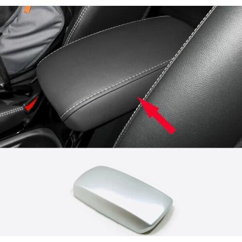 For Toyota corolla E210 2019 2020 accessories ABS Matte/Carbon Fibre Car Armrest Storage box Grid Cover Trim Car styling 1pcs
