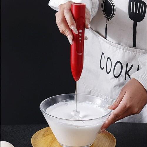 Electric Milk Frother Coffee Frother Foamer Whisk Mixer Stirrer Egg Beater Mini Handheld Coffee Egg Stirring Tool Food Blender