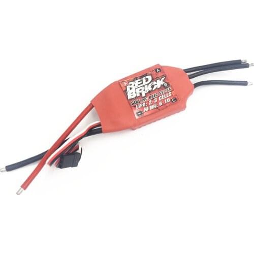 Red Brick 50A Brushless ESC Electronic Speed Controller 5V/3A BEC for FPV Multicopter