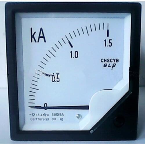 Pointer Analog Ampmeter Ammeter Current meter monitor tester Panel 800A 1000A 1500A 2000A