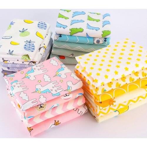 Pure cotton fabric bed fabric cotton twill baby baby children cartoon printed cotton bed sheet and quilt cover