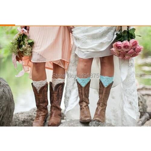 600pairs/lot Short lace boot cuffs leg warmer