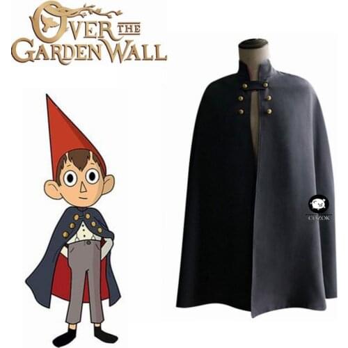 Cosplay Costume Made Over the Garden Wall Cosplay Costume Wirt Mantle Cape Halloween Costume