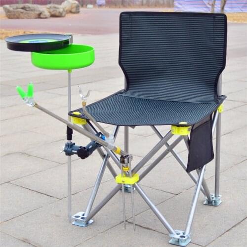 New lightweight folding fishing gear multi-purpose fishing stool portable fishing chair