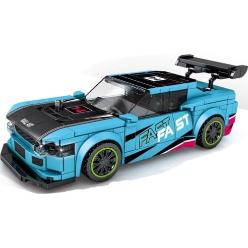 NEW Speed Champions Serise Mitsu-BiShi EVO Famous Supercar Racing Car Sports Building Blocks Bricks Sets Kits Kids Classic Model