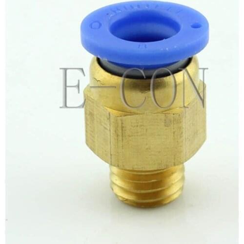 10 Pcs Air Pneumatic Quick Release Connector M10*1.5 Threaded metric 8mm Tube