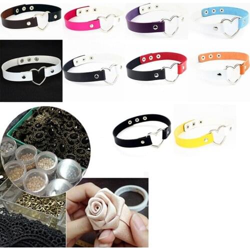 PU Leather Sexy Bondage Collar Strap On Slave Collar Neck Restraints Fetish BDSM Resistance Bands For Couples