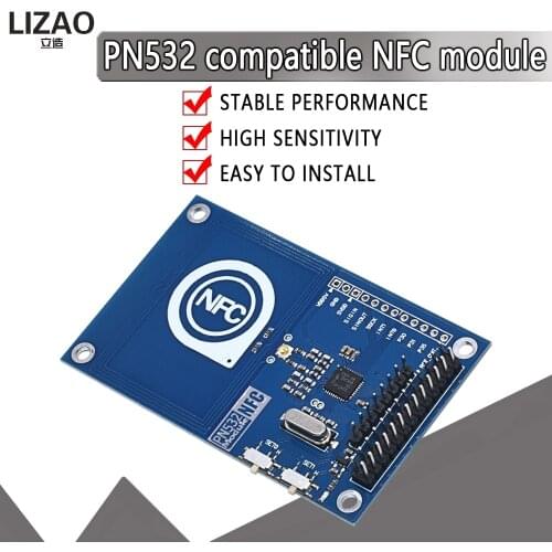 13.56mHz PN532 Precise NFC Module for arduino Compatible with raspberry pi /NFC card module to read and write