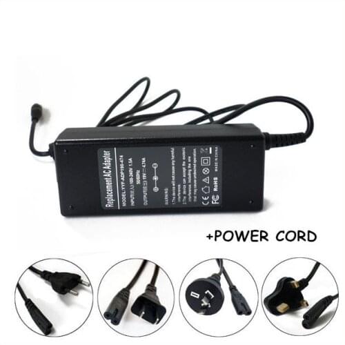 Universal Power Supply 19V AC Adapter Battery Charger For Samsung NT-RV511 RV513 NT-P530 RV711 NP-P230 NT-P230 NP-R610 NP-R620