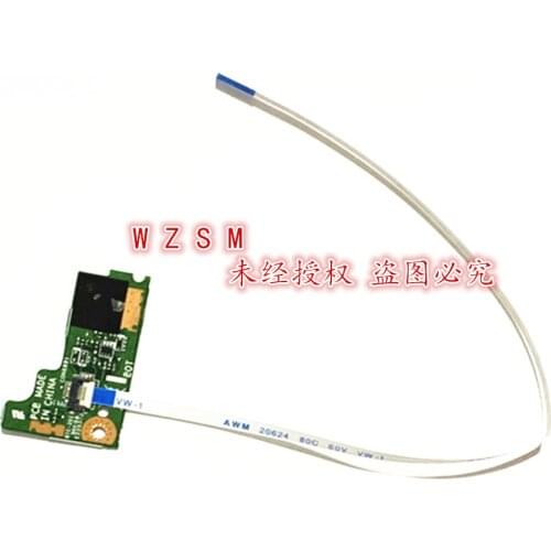 1PCS-10PC NEW For ASUS X550Z X550D VM590Z X750L K750L F750J R751L laptop Power Button Board with Cable Repairing Accessories