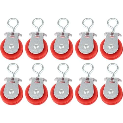 10 Pieces Automatic Coop Door Opener Waterline Pulley Backyard Poultry