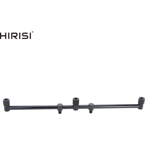 2 x 40cm Aluminium Carp Fishing Buzz Bars For 3 Rods Fishing Tackle