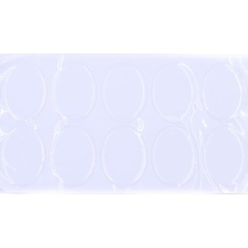 50Pcs 3D Resin Epoxy Stickers Clear Oval Embellissement Domes Cabochon High Translucent Jewelry Making 18x13mm 25x18mm 40x30mm