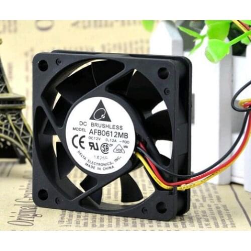 AFB0612MB 6015 12V 0.12A 6cm 3wire