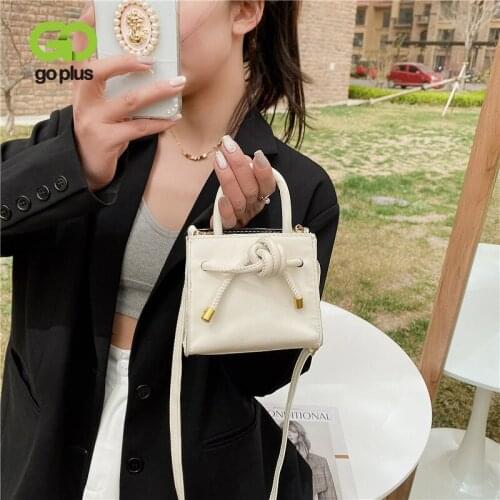 GOPLUS PU Small Bag Womens 2021 New Fashion Pure Colour Bag Broadband One Shoulder Messenger Bag Fashion Joker Mini For Travel