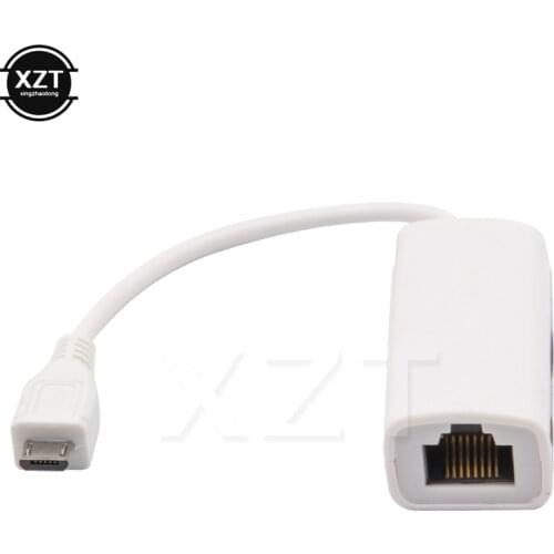 Micro USB to RJ45 LAN Network Card RTL8152 Micro USB Ethernet Adapter for Android Tablet PC Laptop Windows H17