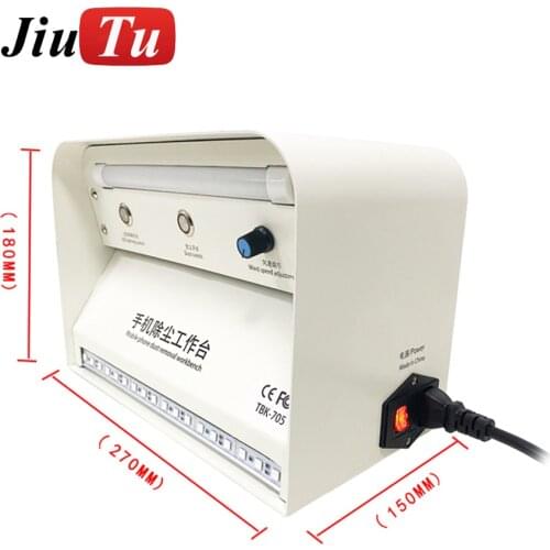 Jiutu Mini Dust Free Room For LCD Screen Repair Tools Smartphone Dust Free Working Table With LED Lamps