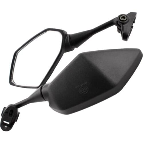 Motorcycle Left &Right Side View Rear Mirrors Installed On Fairing for Honda